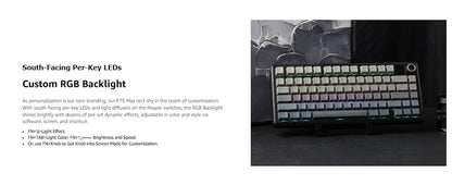 Aula F75 MAX Wireless Mechanical Keyboard