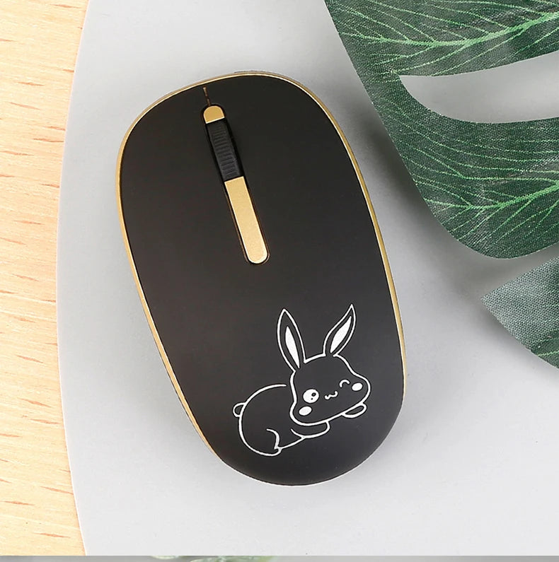 UTHAI DB33 wireless mute button mouse _2.4 wireless mute mouse business office gaming battery mouse