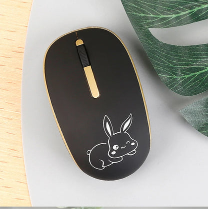 UTHAI DB33 wireless mute button mouse _2.4 wireless mute mouse business office gaming battery mouse