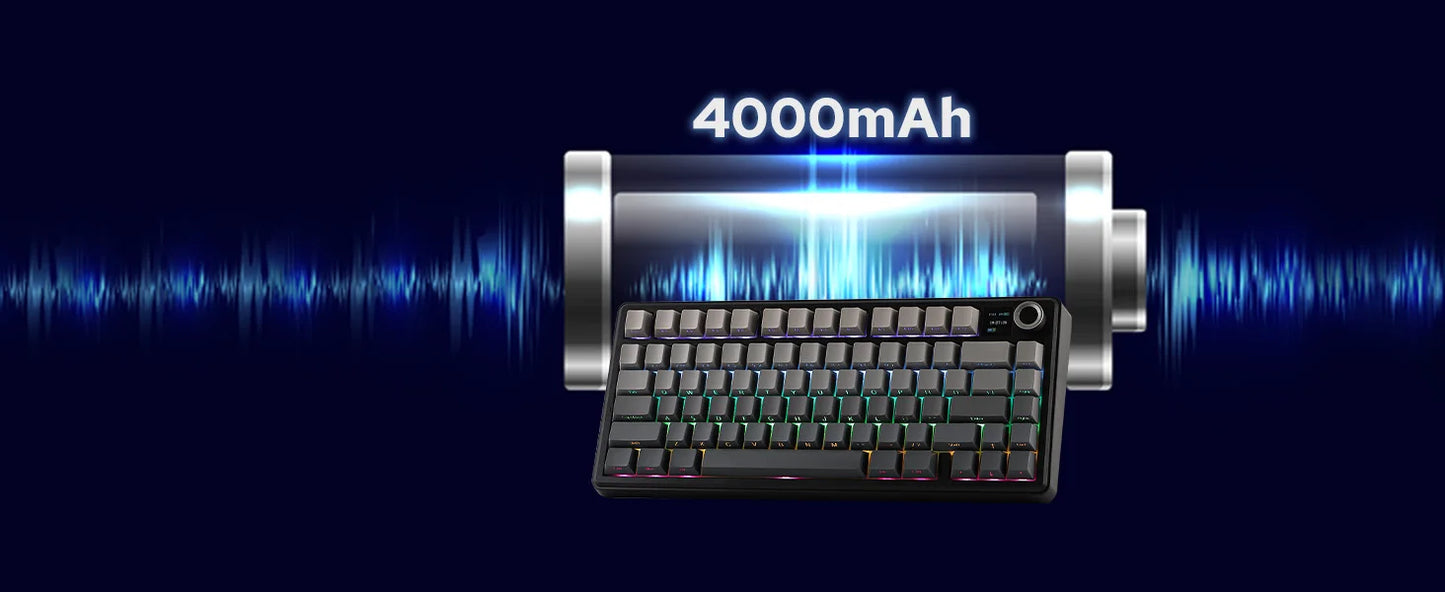 Aula F75 MAX Wireless Mechanical Keyboard