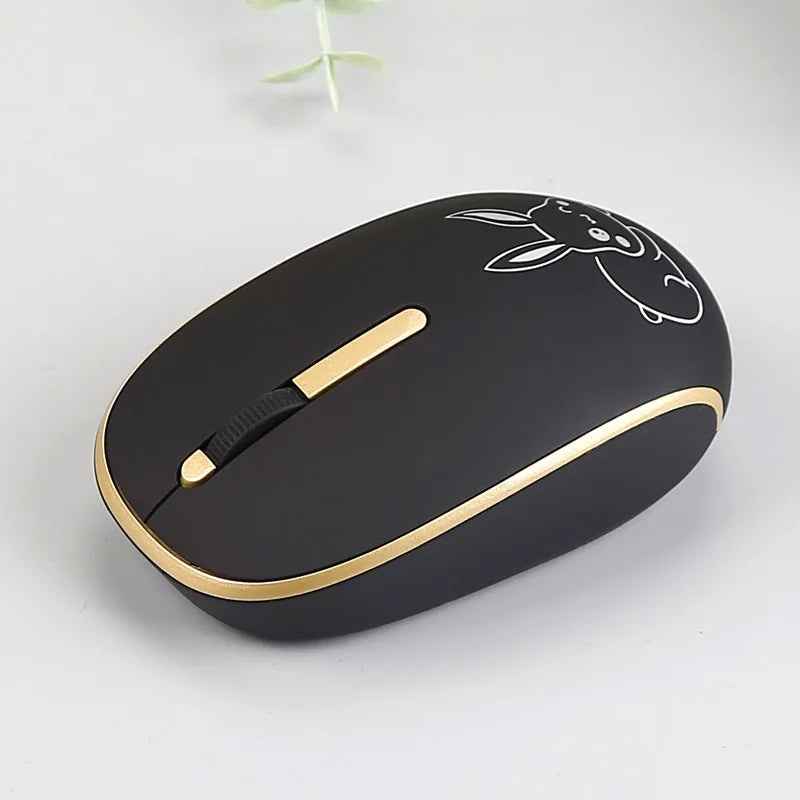 UTHAI DB33 wireless mute button mouse _2.4 wireless mute mouse business office gaming battery mouse