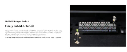 Aula F75 MAX Wireless Mechanical Keyboard