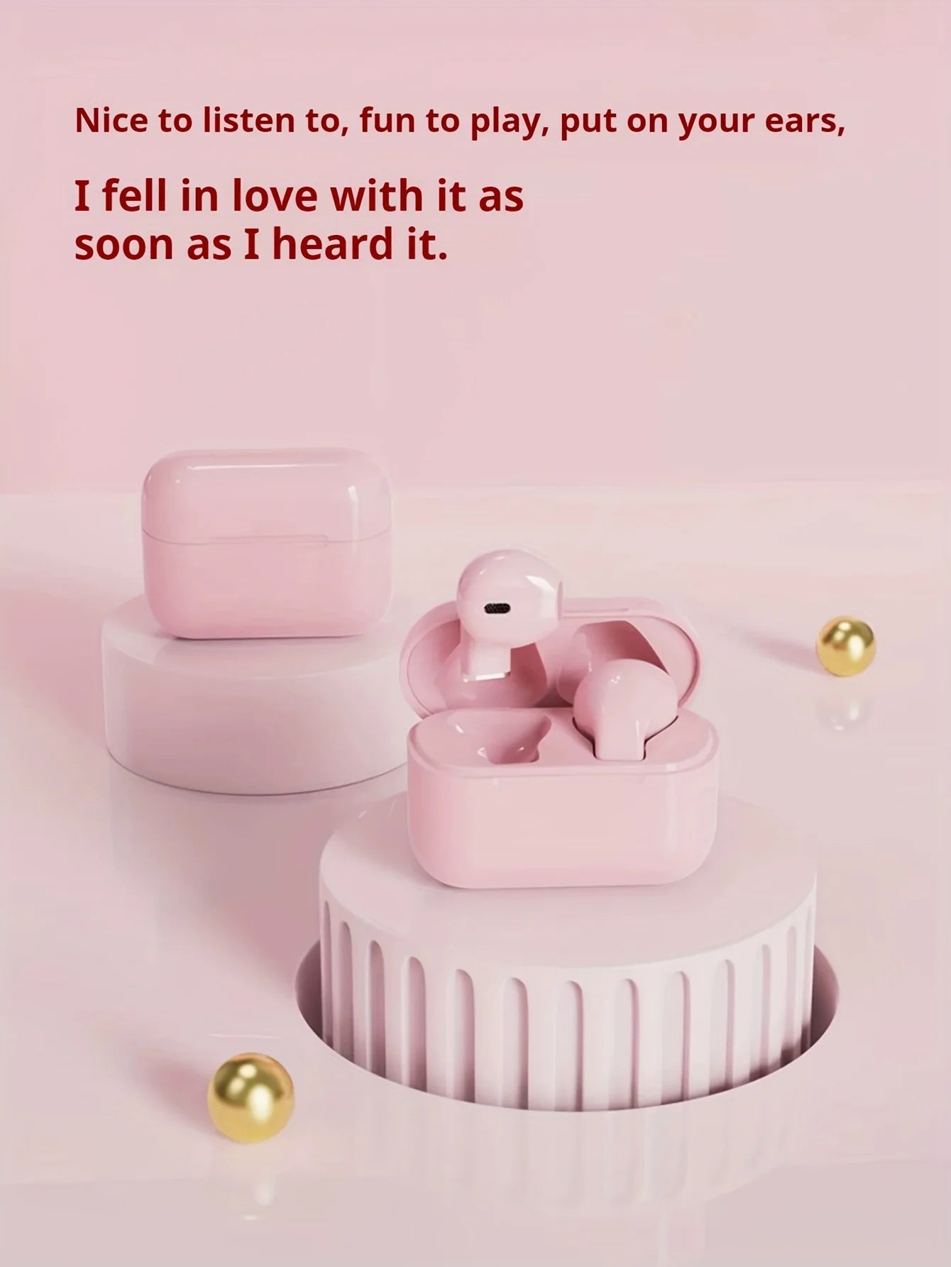 New True Wireless 5.3 In-Ear Couples Mini Headset HIFI Bass Stereo HD Calling Earphones for Android for Cellphone Earpieces