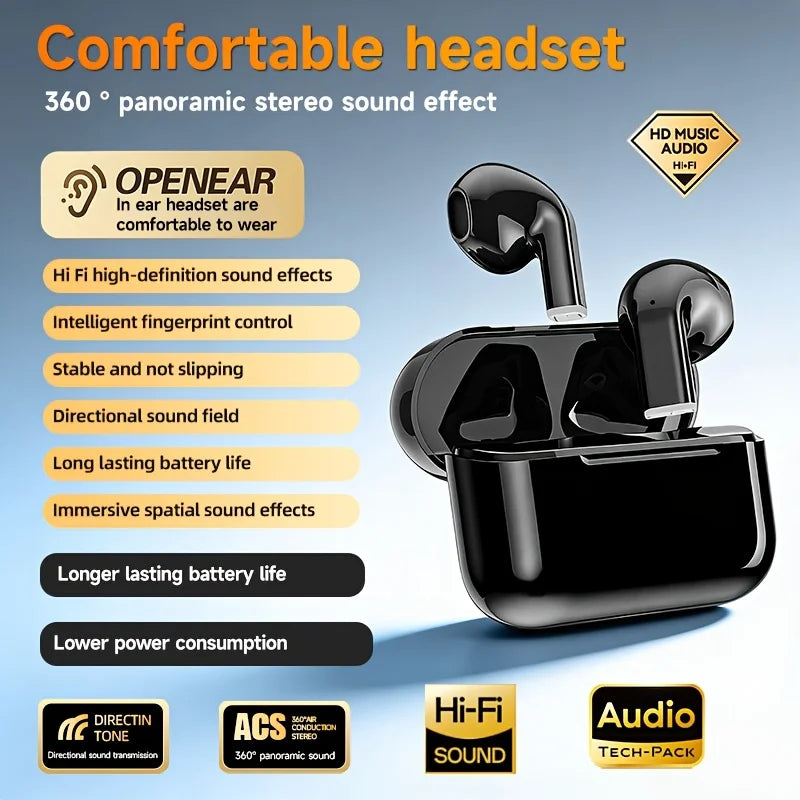 New True Wireless 5.3 In-Ear Couples Mini Headset HIFI Bass Stereo HD Calling Earphones for Android for Cellphone Earpieces