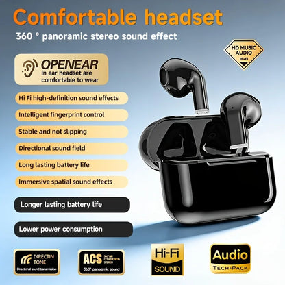 New True Wireless 5.3 In-Ear Couples Mini Headset HIFI Bass Stereo HD Calling Earphones for Android for Cellphone Earpieces