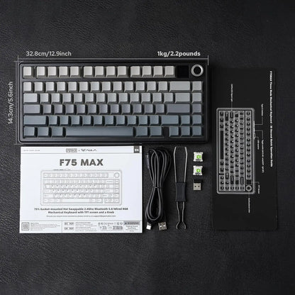 Aula F75 MAX Wireless Mechanical Keyboard
