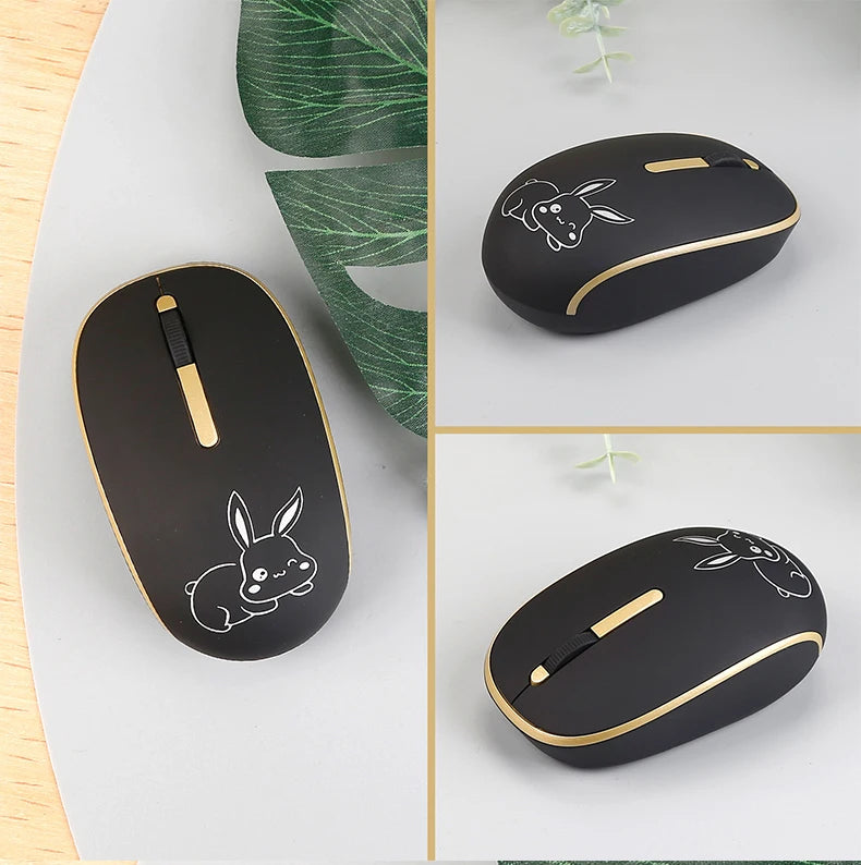 UTHAI DB33 wireless mute button mouse _2.4 wireless mute mouse business office gaming battery mouse
